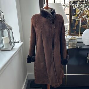 Christia by Hana K Shearling Coat M